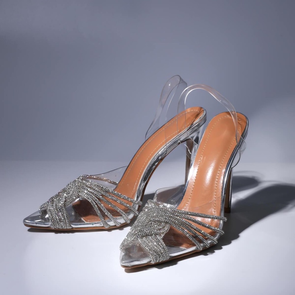 Crystal Embellished Heels